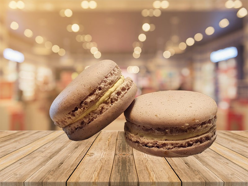 TEJCSOKOLÁDÉ MACARON