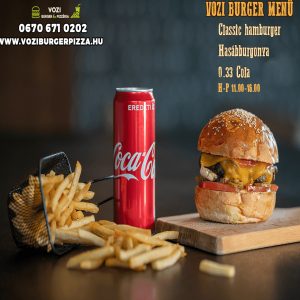Vozi Burger Menü