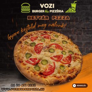 BETYÁR PIZZA 24 cm